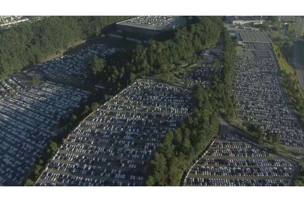 Pátio da Volkswagen